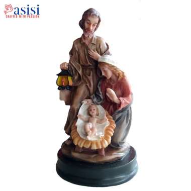 Patung Keluarga Kudus 12 cm Coklat