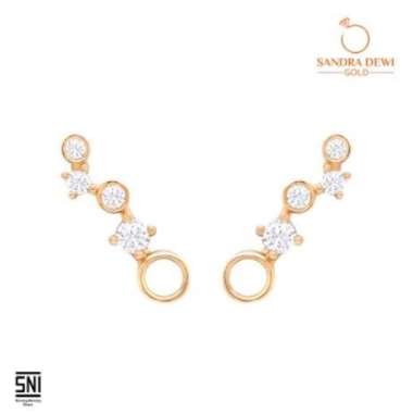 Anting Sandra Dewi Gold Galaxy Interstellar Vol.2 Collections EA210394