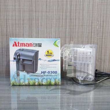ATMAN HF-0300 HANG-ON FILTER HOB HANGING FILTER GANTUNG AQUARIUM