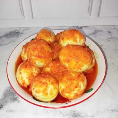 Telor Ayam Balado - Telor Balado 1 kg