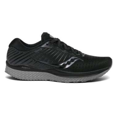 Sepatu Lari Running Saucony Guide 13 Original - Blackout 38