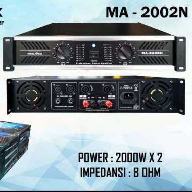 power ampli megavox ma-2002 DESIGNED IN USA