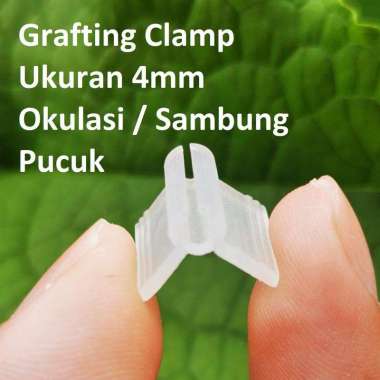 Grafting Clamp 4mm Klip Clip Okulasi Penjepit Sambung Pucuk
