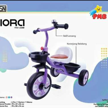 Sepeda Anak Roda Tiga PMB TC 05 IORA TC05 Tricycle 3 TC-05