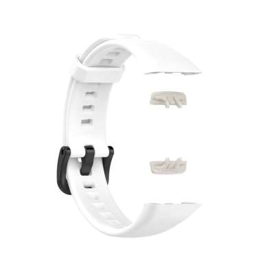 Finchy Silicone Strap For huawei Band 6 Honor Band 6 Replacement Wristband Honor Band 6 White