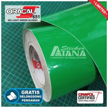 Skotlet Hijau Glossy Oracal 651 Scotlet Green Gloss Metalik Stiker Meteran Decal Roll Scotlite Body 