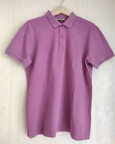 burberry purple polo