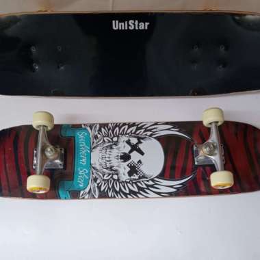 SKATEBOARD CANADIAN MAPLE REMAJA AMPLAS DEWASA PROFESIONAL - unistartgkrk 100 % ORIGINAL Multicolor