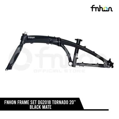 FNHON FRAME SET DG2018 TORNADO 20" FREE HANDLEPOST BLACK