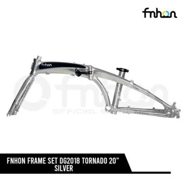 FNHON FRAME SET DG2018 TORNADO 20" FREE HANDLEPOST SILVER