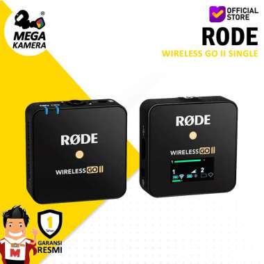 Rode Wireless GO II Single Compact Digital Wireless Microphone System