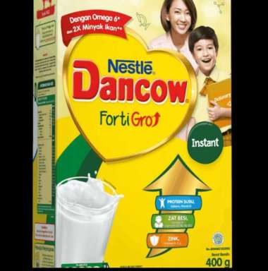 Promo Harga Dancow FortiGro Susu Bubuk Instant 400 gr - Blibli