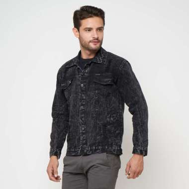 Harga Denim Jacket Black Sobek Terbaru 