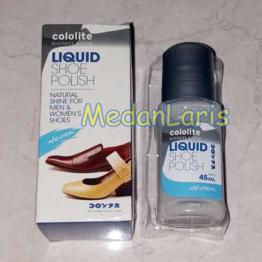 Liquid Shoe Polish Neutral COLOLITE / Semir Sepatu Cair 45ml Netral netral