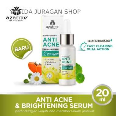 Azarine Acne Series | Anti Acne Serum - Acne Gentle - Acne Spot Gel - Purifying Deep Cleansing Anti 