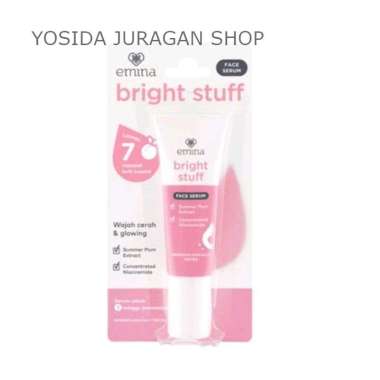 EMINA Bright Stuff Series | Pencerah Emina Toner Face Wash Stuff Face Serum 7,5
