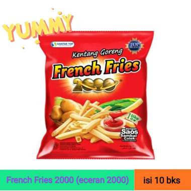 Kentang goreng French fries 2000. (eceran 2000)