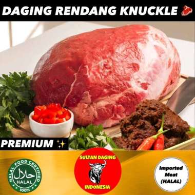 DAGING RENDANG PAHA KNUCKLE 1 KG IMPORT/DAGING PAHA 1KG /RENDANG IMPORT/ DAGING KNUCKLE 1KG/ KNUCKLE