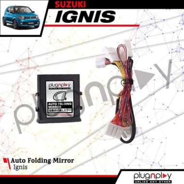 Auto Folding Mirror Suzuki Ignis Modul Lipat Spion Otomatis Ignis Black