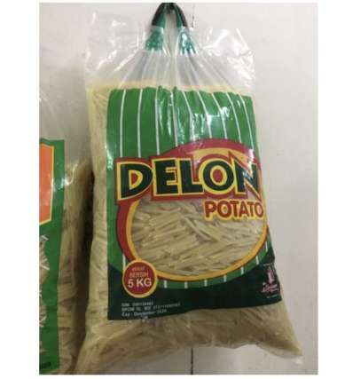 Delon Potato 5kg / Delon Kentang Potato 5kg / Potato Delon 1 bal 5kg / Stik Kentang Delon Potato 5kg