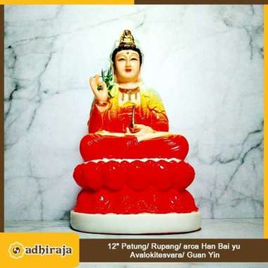 Rupang Patung Arca Kwan Im Guan Yin Avalokitesvara Han Bai Yu12"