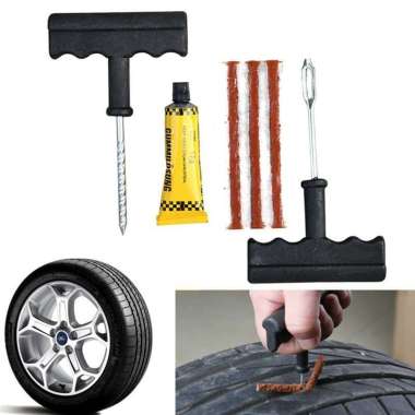 Alat tambal ban tubles motor mobil anti ban bocor