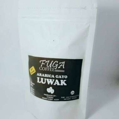 Kopi Luwak Liar Asli Arabika Gayo Aceh | 100 Gram Biji Sangrai