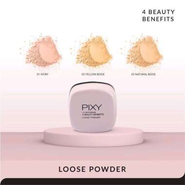 Pixy 4BB Loose Powder / Pixy Bedak Tabur 03 NATURAL BEIGE