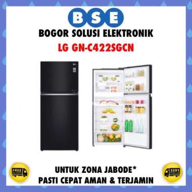 LG GNC422SGCN | GN-C422SGCN | KULKAS LG 2 PINTU | KULKAS INVERTER