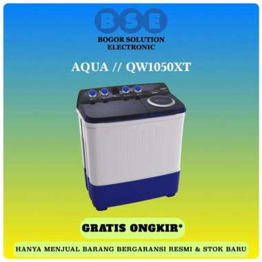 Mesin Cuci 2 Tabung Promo // Aqua QW1050XT // Aqua Mode Hijab 10Kg