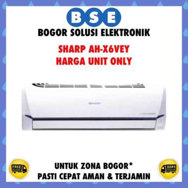 SHARP AC 1/2PK | AC SHARP STANDAR INVERTER 0.5PK | AHX6VEY | AH-X6VEY