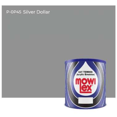 Mowilex Emulsion Cat Tembok Interior Tinting [2.5L] Silver Dollar