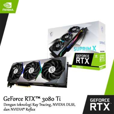 VGA Card MSI GeForce RTX 3080 Ti Suprim X 12GB (Non-Bundle)