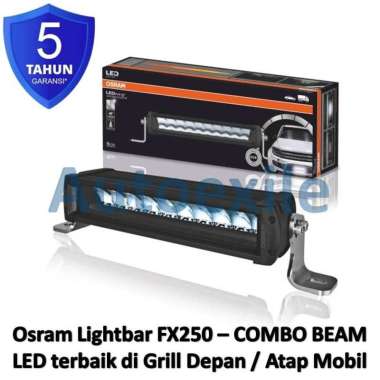 Osram LEDriving Lightbar FX250-CB Combo Beam 6000K Putih LED LEDDL103-CB Lampu Sorot Fokus Lebar Mob