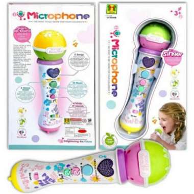 Mainan Karaoke Anak Microphone Mainan Musikal Edukasi Anak