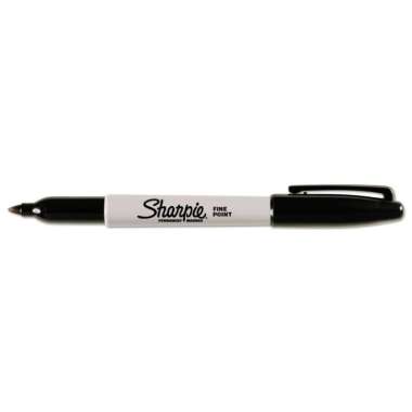 SHARPIE Fine Point Spidol Permanen / Permanent Marker - BLACK / HITAM
