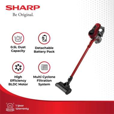 Sharp EC-SA95Y-R Vacuum Cleaner Portable Cordless