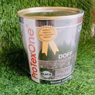 ProtexOne Doff Candi Cat Batu Alam hitam doff Stone coating Andesit Candi Doff