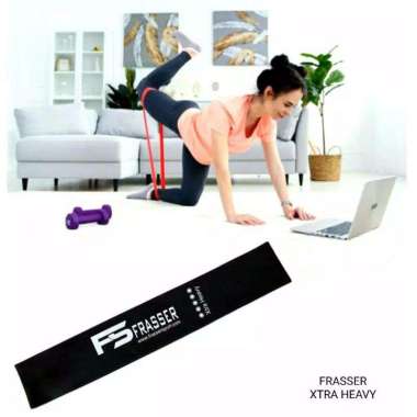 alat olah raga Resistance bands tansion X-tra heavy (hitam)