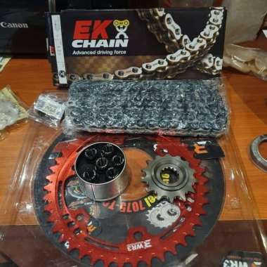Gear Set Wr3 CBr250rr Rantai Ek Chain XRing mur gear depan CBR250rr