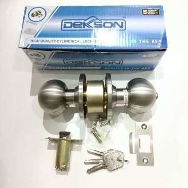 Kunci Bulat Dekson KC BL DKS HD8000 ET SSS / Kunci Bulat Pintu