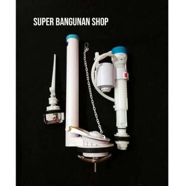 Pelampung Dalaman Closet Duduk Monoblok Pencet Samping / Alat Closet