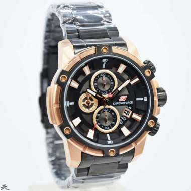 CHRONOFORCE CF 5320MBR - Jam Tangan Pria Original - Black Rose