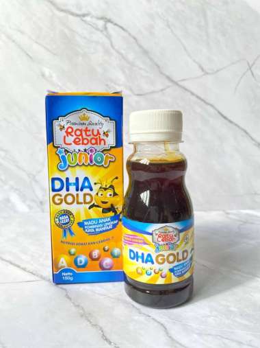 Madu Anak Ratu Lebah Junior DHA GOLD plus Omega 3