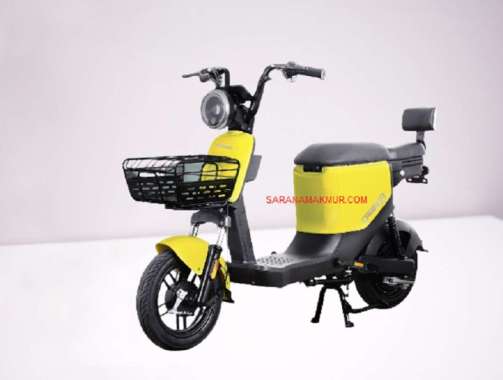 SEPEDA LISTRIK CARAKA VIAR KUNING