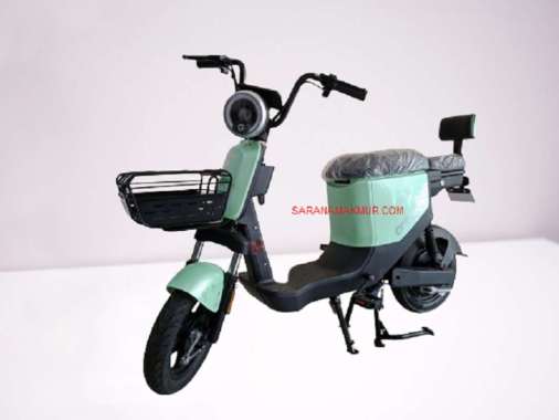 SEPEDA LISTRIK CARAKA VIAR HIJAU