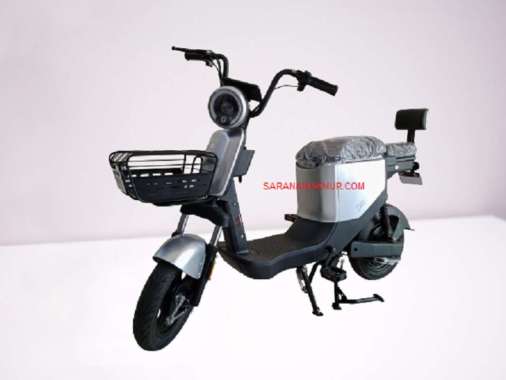 SEPEDA LISTRIK CARAKA VIAR SILVER