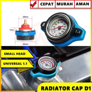 tutup radiator d1spec thermo radiator cap ori