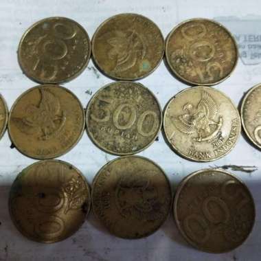 uang koin 500 kuning