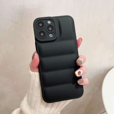 The Puffer Case iPhone 13 / Casing iPhone 13 Hitam
